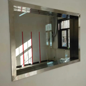Espejo unidireccional de vidrio de privacidad para sala de observación sala de interrogación cortina decoración de pared uso al aire libre - Product Image 1