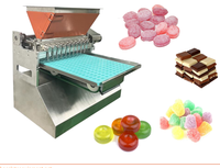 Petit moule à chocolat en praline 2d, automatique, pour sucre, truffe, remplissage de boules, dépôt de puces, machine de fabrication, table, prix