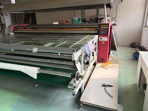 <span class=keywords><strong>Presse</strong></span> à <span class=keywords><strong>chaud</strong></span> Pengda 3200 mm d'occasion <span class=keywords><strong>pour</strong></span> transfert par sublimation sur vêtements, t-shirts et textiles, modèle 420/3200 - Product Image 2