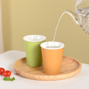 90ml/120ml Small Ceramic <b>Espresso</b> <b>Cups</b> Colorful Matte Coffee Mug Porcelain Mug Without Handle - Product Image 3