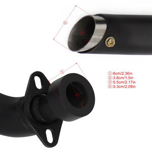 Sistema completo de escape dual para motocicleta, silenciador de corte oblicuo apto para <span class=keywords><strong>Yamaha</strong></span> <span class=keywords><strong>Virago</strong></span> <span class=keywords><strong>750</strong></span> <span class=keywords><strong>XV</strong></span> 1100 S especial XV750 XV1100 todo el año - Product Image 2