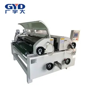 Automatic lift single roll coating machine that can roll all flat products