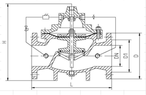 Válvula de Retención de Acero Fundido de Alta Eficiencia y Estabilidad para Reducción y Estabilización de Presión de Agua con Potencia Hidráulica para Sistemas de Tuberías - Product Image 5