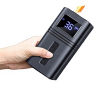 Pompe à air portable sans fil intelligente pour voiture, gonfleur de pneus numérique sans fil, pression de 150 psi, plastique ABS durable, métal