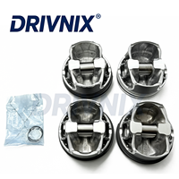 DRIVNIX Pistons de moteur montés de haute qualité 318341 318342 avec segments compatibles avec Maserati Ghibli Levante Quattroporte 3.0T