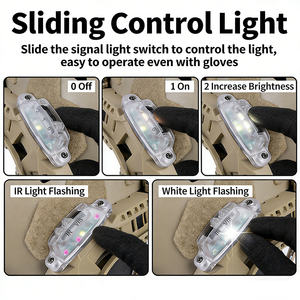 Rail de guidage ARC modulaire intégré, éclairage de rail de guidage, interrupteur coulissant, <span class=keywords><strong>2</strong></span> types de lumières - Product Image 4