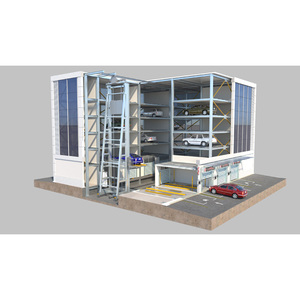 Laneway thông minh kiểm soát thẻ thép nâng thiết bị ngầm multilevel xếp chồng xe Hệ thống đỗ xe Stacker hệ thống đỗ xe - Product Image 1