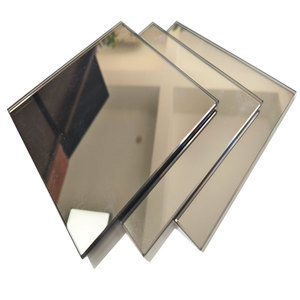 Bán buôn màu rõ ràng nhôm gương 1.8mm 2.7mm 3mm 4mm 5mm 6mm Bạc gương kính giá - Product Image 2