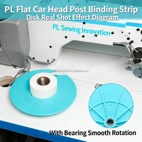 Plateau de fixation réglable PL pour machine à coudre point noué |   Accessoires pour machine à coudre ABS