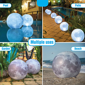TianYi Tech Vente en gros de jouets lumineux LED en PVC en forme de lune et d'étoile, boule lumineuse <span class=keywords><strong>solaire</strong></span> télécommandée, gonflables publicitaires - Product Image 2