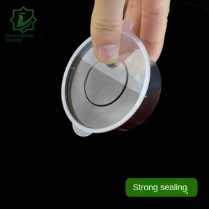 Tại gói nhựa dùng một lần nước tương tiêu giấm xô 90mm dính liền thành phần bát nắp gia vị hộp cho nhà hàng - Product Image 4