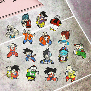 Оптовая продажа, Симпатичные, симпатичные, с персонажами, на заказ, с УФ-принтом, мягкая эмалированная булавка для металлических поделок для поклонников аниме - Product Image 3