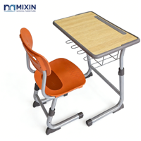 Ensemble Chaise et Table de Bureau Moderne Réglable de Haute Qualité pour Étudiants – Mobilier Scolaire Durable pour Salles de Classe du Lycée