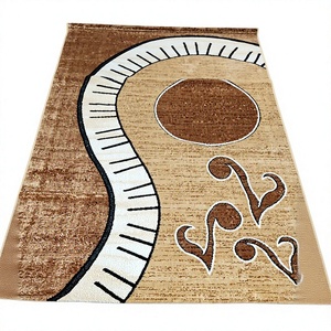 Alfombras Turcas Modernas de Polipropileno Tejidas a Máquina, de Alta Calidad, Resistentes a las Manchas, de Pelo Alto, Abstractas, Medianas, para el Hogar - Product Image 1