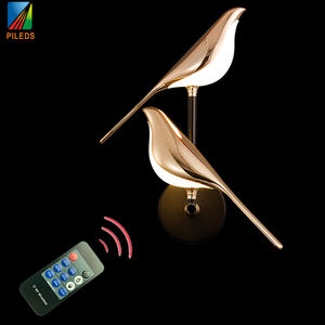 Applique murale double LED modèle oiseau pie, éclairage d'intérieur pour cuisine, chevet, chambre et salon - Product Image 1