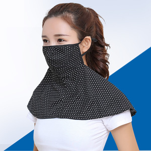 Summer Printed Cycling Face Mask Large Breathable Sunshade UV Protection Neck Cover For Women Outdoor Use - Product Image 5