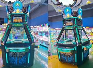 Machine de jeu d'arcade multijoueur Artbel à monnayeur pour intérieur et système de divertissement à poussée de pièces, construction en métal et plastique, 220V - Product Image 5