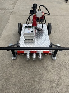 Monitor Antincendio Antideflagrante in Acciaio Inox su Carrello con Telecomando Wireless da 150m, Flusso 60.5L/S, Cannone ad Acqua Antincendio con Portata di 76m - Product Image 6