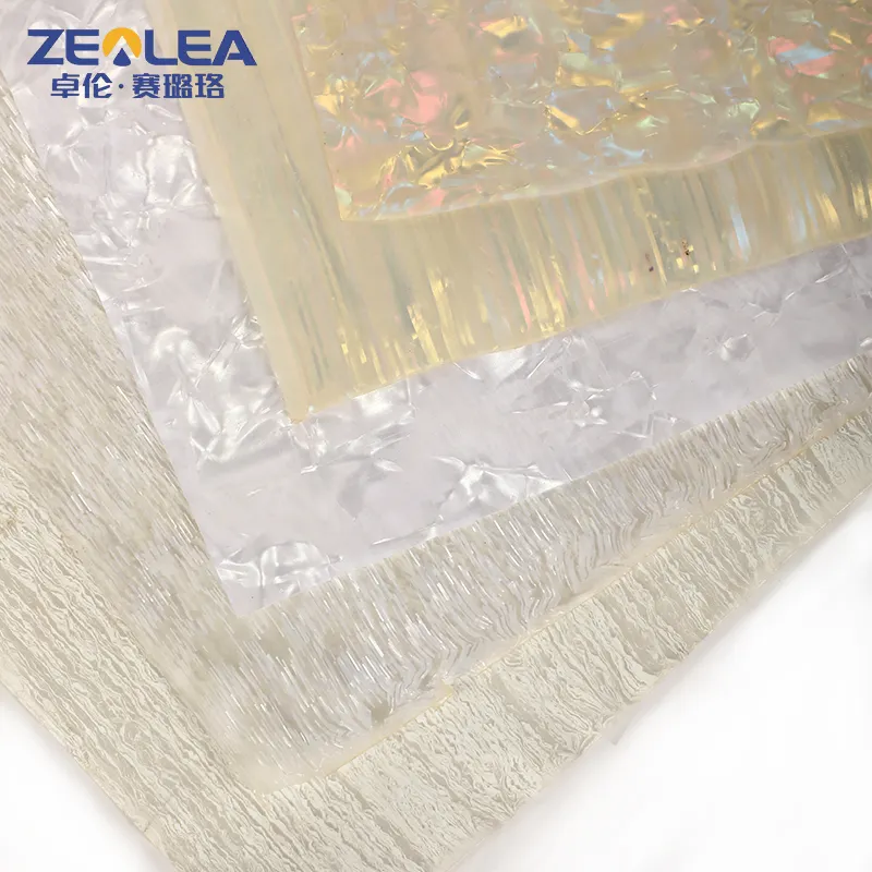 High Quality Pearl Agate celluloid and PVC sheets in Guitar and Accordion Decoration