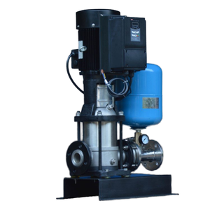 Inteligente 3hp <span class=keywords><strong>VFD</strong></span> Controlado Aço Inoxidável Doméstico <span class=keywords><strong>Horizontal</strong></span> Water Pressure Booster Bomba 8L 24L Tanque Centrífugo - Product Image 2