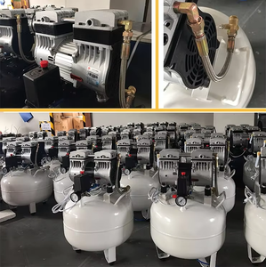Compresor de Aire sin Aceite de Alta Calidad para Clínica Dental, Bajo Ruido, 70l, Repuestos para 4 Sillas, 1 Año de Garantía - Product Image 4