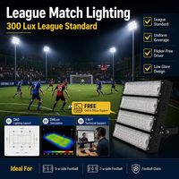 Reflector LED para Estadios, Iluminación para Campos de Fútbol, Mástil Alto, IP66 Impermeable, Luz para Campos Deportivos