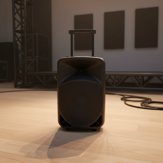 BS228 Active Outdoor Square Dance High Power Portable Trolley Karaoke Speaker Loud Sound System