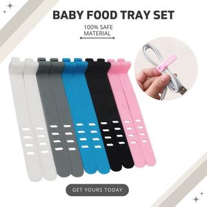 Sangles de fixation en silicone personnalisées avec service OEM/ODM – Organiseur de câbles réutilisable à prix d'usine - Product Image 2