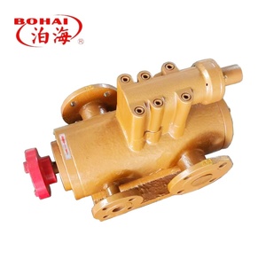 Bomba de desplazamiento positivo industrial de tres tornillos de hierro fundido, accionada con válvula de alivio para aplicaciones pesadas - Product Image 1