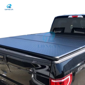 Couverture souple de tonneau de lit de <span class=keywords><strong>camion</strong></span> à trois volets compatible avec 2015 <span class=keywords><strong>2023</strong></span> Chevy Colorado GMC <span class=keywords><strong>Canyon</strong></span> avec lit de 5 pieds - Product Image 1