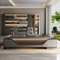 Bureau de direction de luxe pour PDG et managers, mobilier de bureau