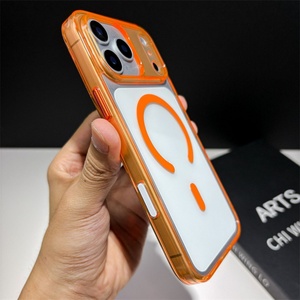 เคสกันกระแทกอะคริลิกใสสีเทรนด์ รุ่น Treding Color สำหรับ iPhone 17 Pro Max พร้อมแม่เหล็กป้องกันโทรศัพท์มือถือ - Product Image 5