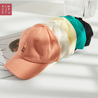 Casquette de baseball unisexe ajustable en coton 100% brodée avec logo personnalisé OEM/ODM, style minimaliste, pour usage quotidien et streetwear, vente en gros