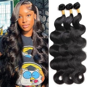Prix de gros, mèches de cheveux humains ondulés, 100% 12A, mèches de cheveux humains ondulés, mèches de cheveux humains ondulés - Product Image 6