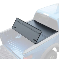 Couverture de benne rigide pliable en aluminium, couverture de benne tri-pliante pour Dodge Ram 1500