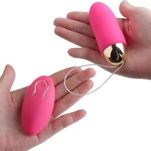 Popolare telecomando senza fili salto uovo giocattolo del sesso amore uovo proiettile vibratore dildo rosa vibratore giocattoli del sesso per la donna - Product Image 1