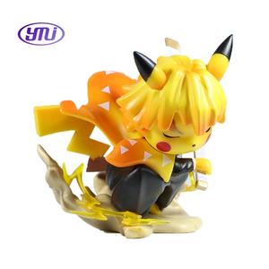 アクションフィギュア悪魔スレイヤーアガツマゼニツCosピカチュウアニメPVCモデルおもちゃ - Product Image 6