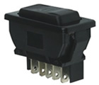 Commutateurs automatiques de fenêtre de voiture à 5 broches 12V 20A contrôle lève-vitre électrique LED interrupteur à bascule voiture universel fenêtres boutons interrupteur