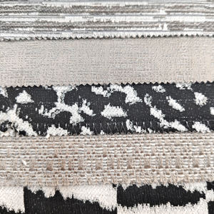 Tela de Cortina Jacquard Teñida con Hilo de Lujo con Ancho Continuo de 290 cm para Decoración de Ventanas de Sala de Estar - Product Image 4