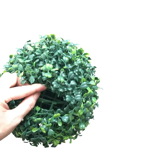 Sier Plastic Planten 18/23/28Cm Buxus Topiary Kunstmatige Milan Gras Bal