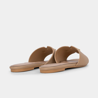 Sandales personnalisées Chrisbella pour femmes, pantoufles en cuir PU, service ODM/OEM, vente en gros de sandales personnalisées pour femmes