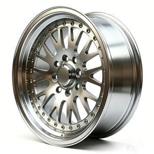 ล้อแม็กซ์ JDM ทรง Retro Deep Lip สำหรับรถแต่ง 4 และ 5 รู  แบบคลาสสิก 5x114.3 5x120 5x112 สำหรับรถเบนซ์ ล้อฟอร์จ - Product Image 2