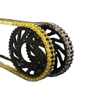 ملحقات الدراجة النارية حامل العجلة ذو العجلة المكون من مسار ناقل الحركة سلسلة دوارة مكونة من قطعة تزويد التوقيت