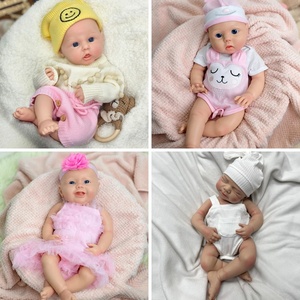 Poupée Bébé en Silicone Corps Entier Personnalisée par le Fabricant, Lavable, Réaliste, 43cm, Vivienne <span class=keywords><strong>Reborn</strong></span> avec Cheveux, Articles de Collection - Product Image 6