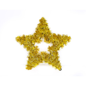 Guirlande <span class=keywords><strong>de</strong></span> Noël en paillettes <span class=keywords><strong>de</strong></span> 14 pouces, guirlande en paillettes en forme d'étoile pour porte d'entrée, décoration <span class=keywords><strong>de</strong></span> porte - Product Image 6