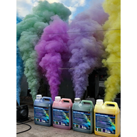 Liquide de brouillard coloré pour machine à fumée, hauteur de projection 10-12 mètres, pour scène, club, bar, DJ, révélation de sexe, mariage