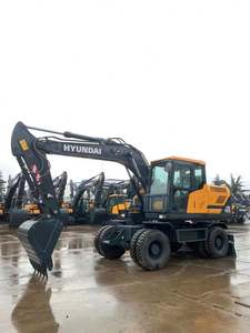 Pelles sur pneus coréennes de haute qualité Hyundai HW155W en bon état 15ton pelle sur pneus à vendre - Product Image 6