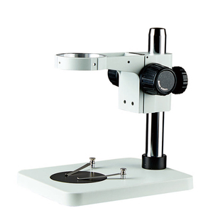 China LED anillo de luz Vertical compuesto de pie Polo <span class=keywords><strong>destacan</strong></span> un estereomicroscopio Simul se Radio Manual Binocular microscopi - Product Image 3