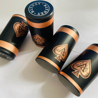 Tapas Termoencogibles de PVC con Logotipo Personalizado y Cierres para Botellas de Vino, Tapas Termoencogibles Premium con Diseño Duradero y Elegante