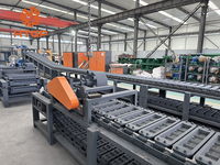 Línea de Producción de Reciclaje de Aluminio, Horno de Fundición de Aluminio de Desecho, Equipo de Fundición Continua de Lingotes para Producir Lingotes de 6.5 kg